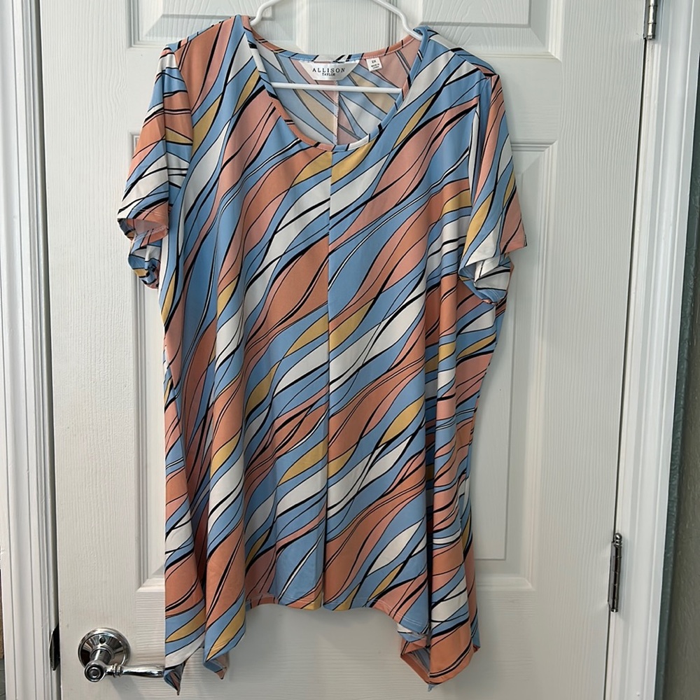 Allison Taylor Women’s Top.  Size 2X